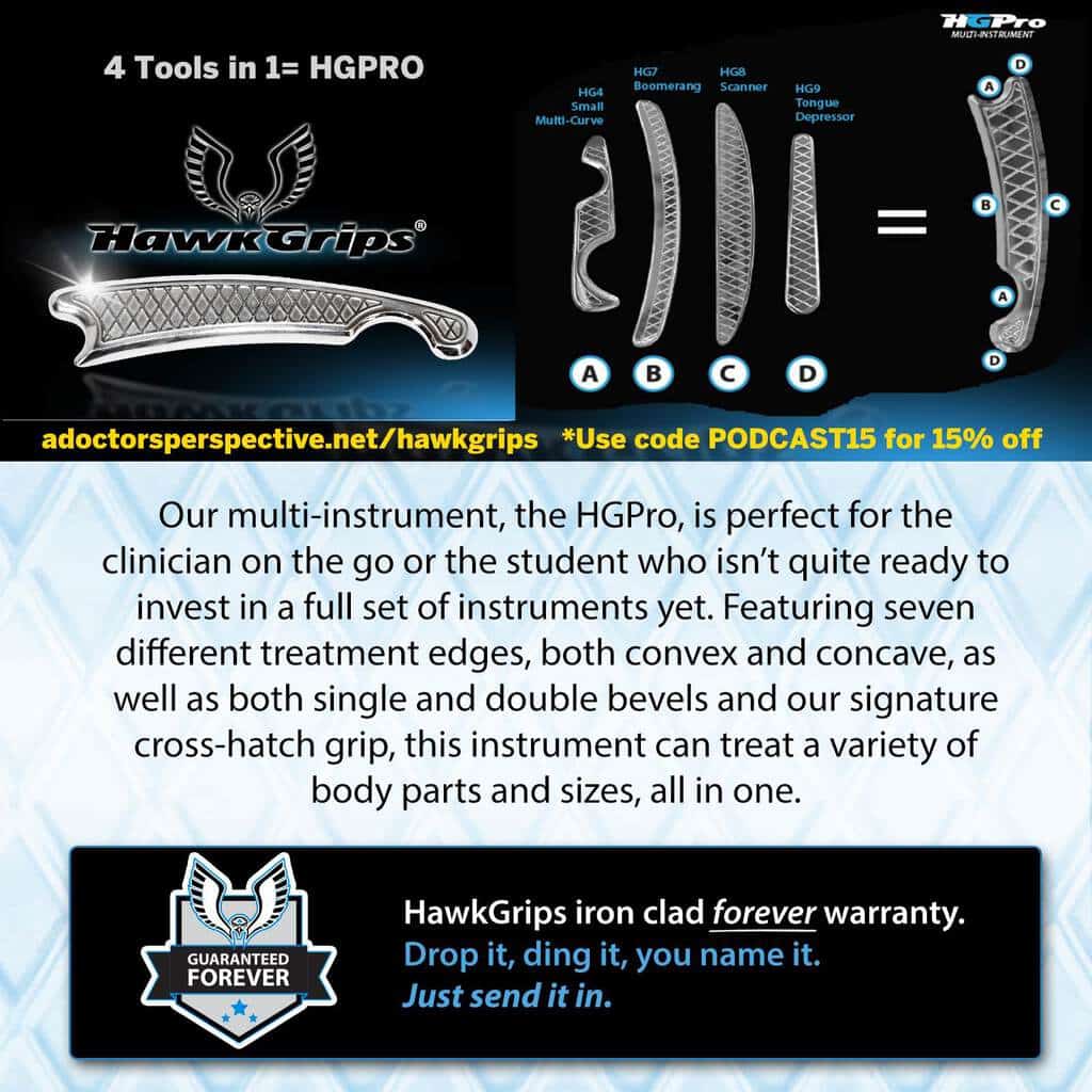 hawgrips hgpro 4 in 1 iastm tool guaranteed forever