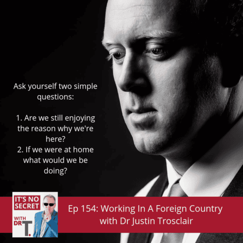 dr justin trosclair on its no secret with dr tyson franklin question based