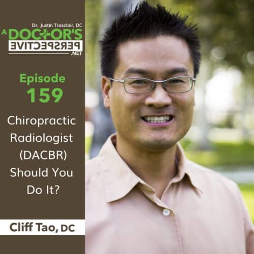 a doctors perspective cliff tao dacbr e 159 chiro rad