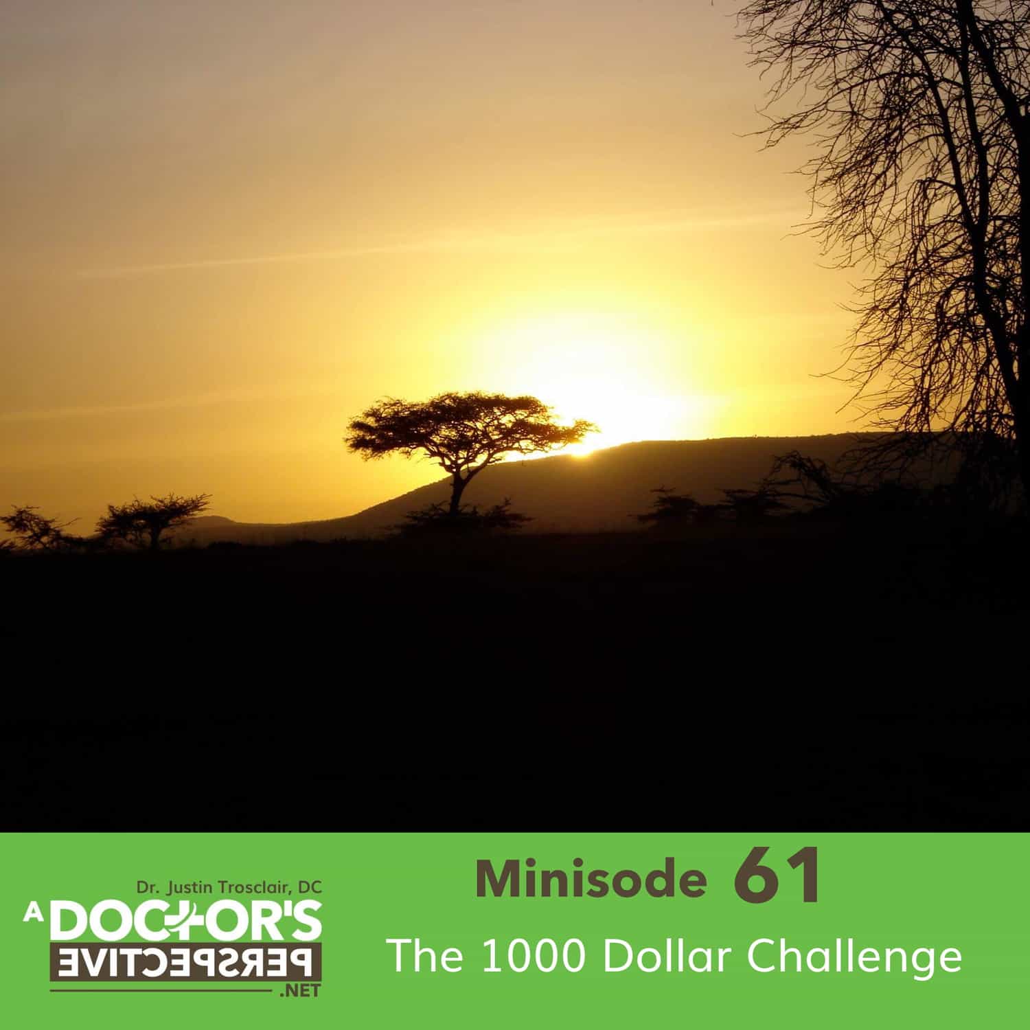 M 61 The 1000 Dollar Challenge kenya picture