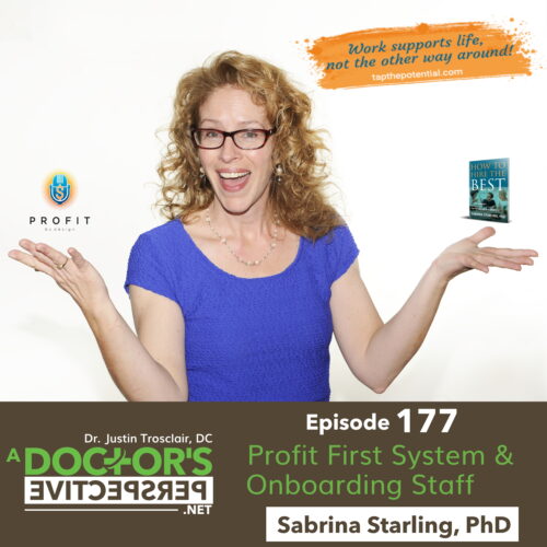 e 177 a doctors perspective Sabrina Starling profit first onboarding