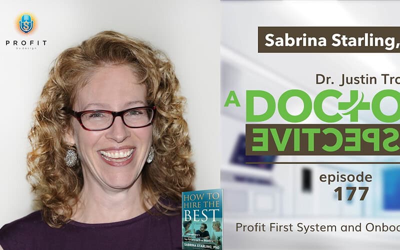 e 177 a doctors perspective Sabrina Starling profit first tap potential