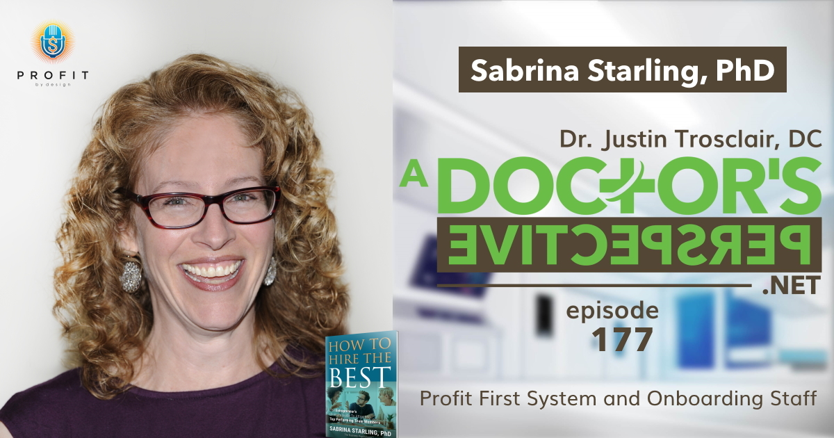 e 177 a doctors perspective Sabrina Starling profit first tap potential