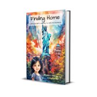 book cover fidning home white
